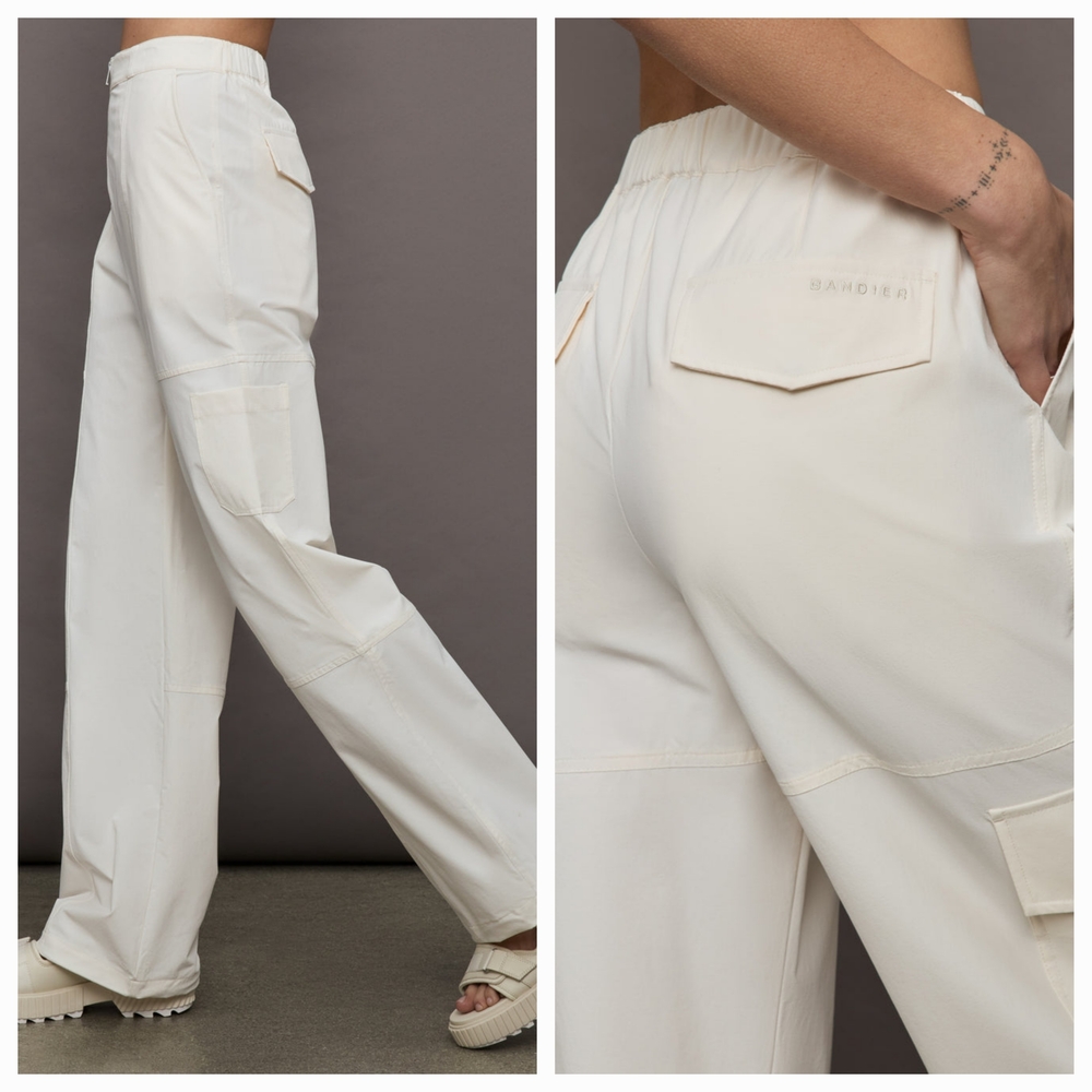 BANDIERQuincy Cargo Pants in Gardinia XS NWT - Picture 3 of 10